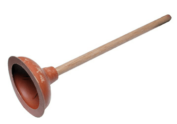 Rubber Plunger - comes with Handle - 6