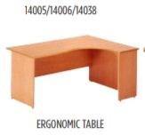 Ergonomic Table - Right - Flair - L1600xW1200xH750mm - Global Imports & Exports NZ