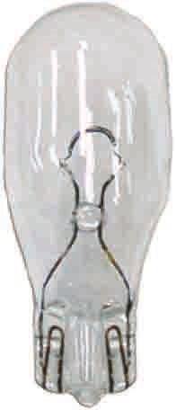 12V 18W Single Contact Wedge Globe Bulb 10pc - Global Imports & Exports NZ