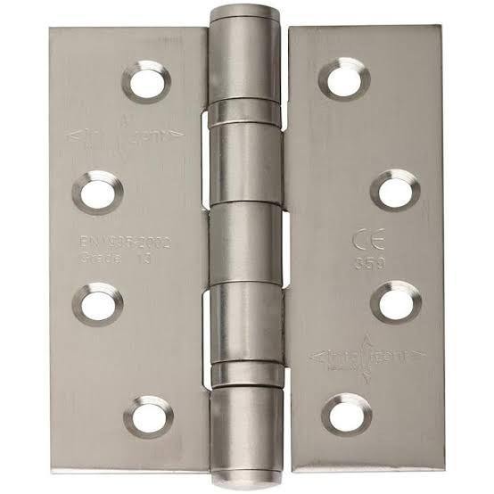 Butt Hinge Iron Hinge - Stainless Steel - 4 x 3 x 2.5mm - Global Imports & Exports NZ