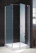 Shower Cubical Glass Door/Walls - 100x100x185cm - Global Imports & Exports NZ