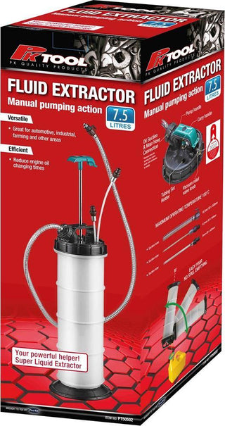 OIL & FLUID EXTRACTOR  - 7.5LTR PUMP ACTION ONLY - Global Imports & Exports NZ