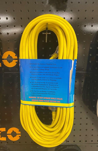 Heavy Duty Extension Cord - Yellow - Global Imports & Exports NZ